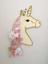 Load image into Gallery viewer, Unicorn Hanging Hair Clip Holder