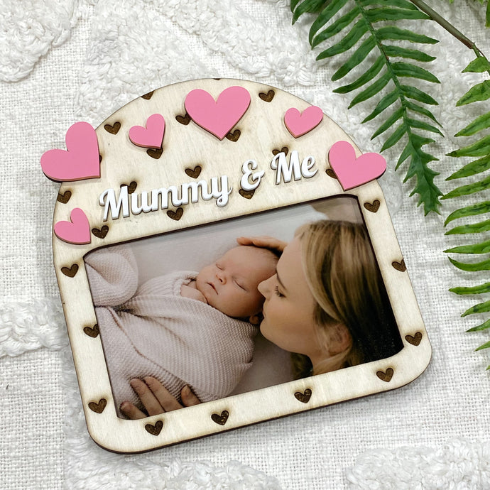 'Mummy and Me' Photo Frame Magnet