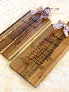 Serving Board - Recipe for a Special Mum