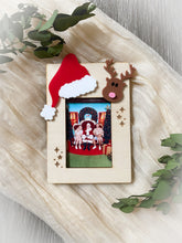 Load image into Gallery viewer, Santa and Us Photo Magnet