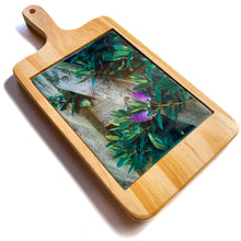 Load image into Gallery viewer, Serving Board with Ceramic Art Tile - Hebe Rustic Farm Gate