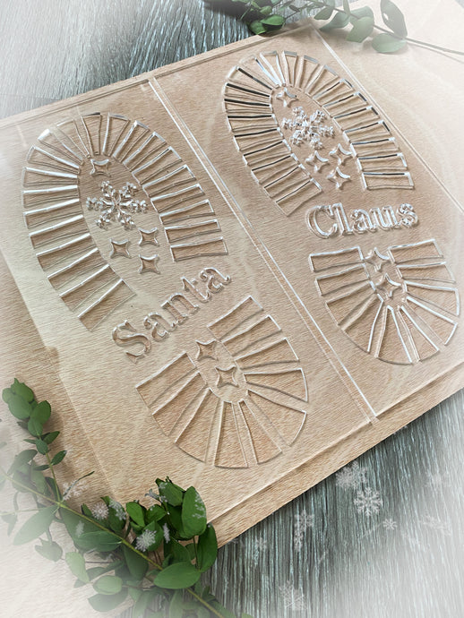Santa Boot Stencil