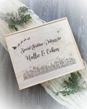 Load image into Gallery viewer, Christmas Eve Box - Wooden Lid
