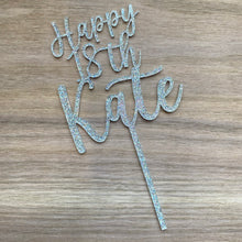 Load image into Gallery viewer, Cake Topper - Customisable Single Layer Acrylic