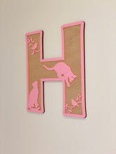 Load image into Gallery viewer, Childrens Letter Decor - Cats