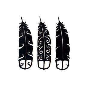 Huia Feathers - Set of Three