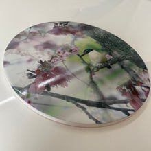 Load image into Gallery viewer, Ceramic Coaster Single - Cherry Blossom King (Circular)
