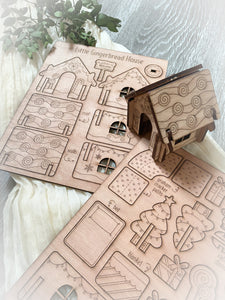 Gingerbread Man House DIY