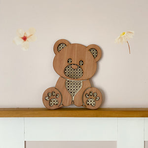 Teddy Bear - Rattan Decor