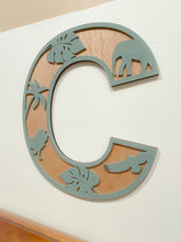 Load image into Gallery viewer, Childrens Letter Decor - Safari