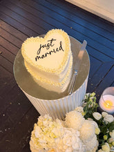Load image into Gallery viewer, Just Married Cake Topper