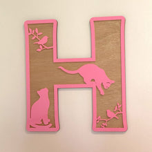 Load image into Gallery viewer, Childrens Letter Decor - Cats