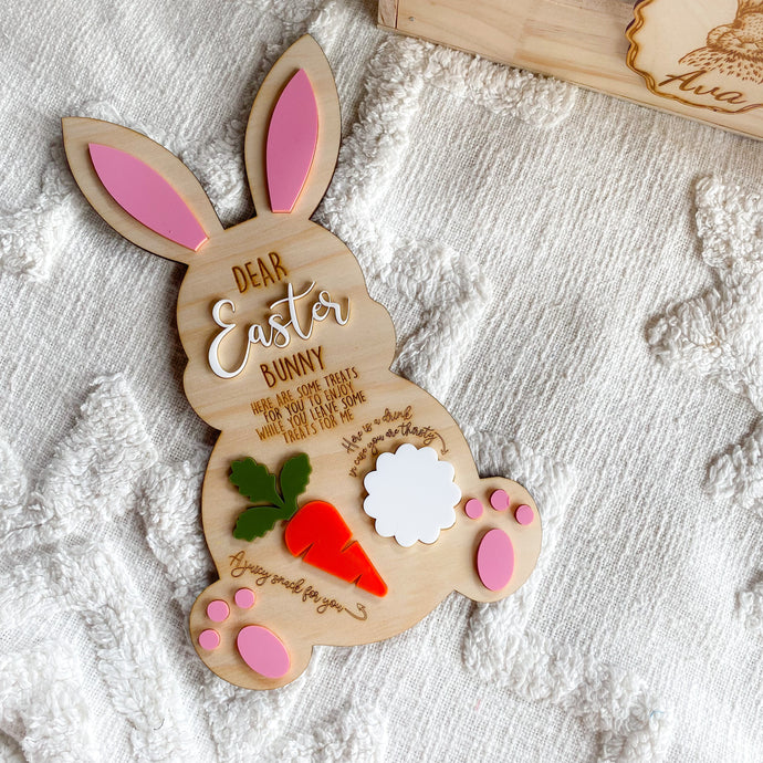 Easter Bunny Treat Tray