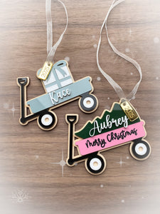 Christmas Wagon Ornament