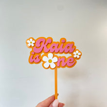 Load image into Gallery viewer, Groovy One Topper