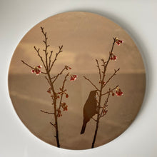 Load image into Gallery viewer, Ceramic Coaster Single - Sunset Tui (Circular)