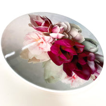 Load image into Gallery viewer, Ceramic Coaster Single - Magnolia Blooms (circular)