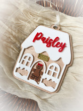 Load image into Gallery viewer, Gingerbread House Ornament