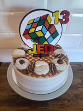 Load image into Gallery viewer, Rubix Cube Cake Topper