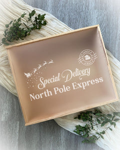 Christmas Eve Box - Frosted Acrylic Lid