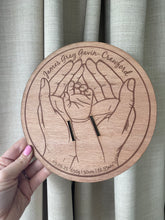 Load image into Gallery viewer, Hospital Band Birth Plaque