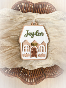 Gingerbread House Ornament