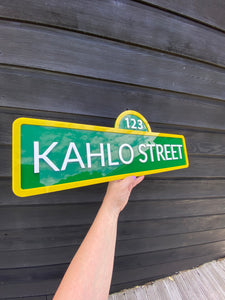 Sesame Street Name Sign