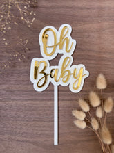 Load image into Gallery viewer, Oh Baby Cake Topper