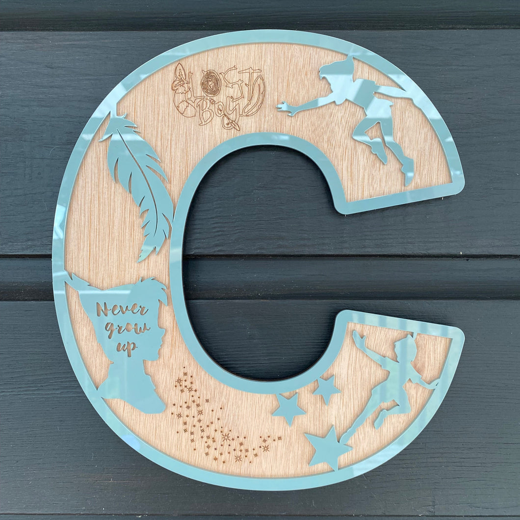 Childrens Letter Decor - Peter Pan