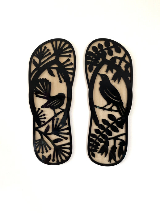 Kiwiana Jandal Art