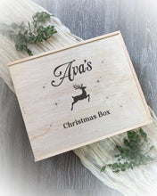 Load image into Gallery viewer, Christmas Eve Box - Wooden Lid