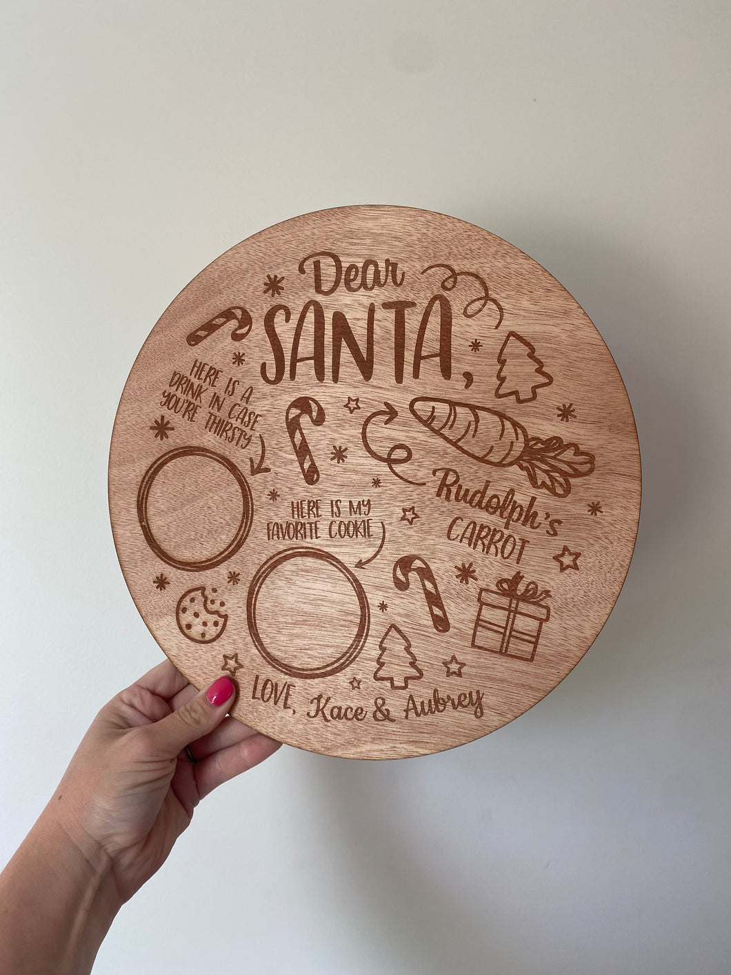 Santa Treat Tray