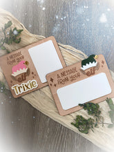 Load image into Gallery viewer, A Message From Your Elf Whiteboard