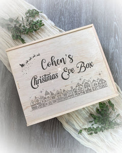 Christmas Eve Box - Wooden Lid