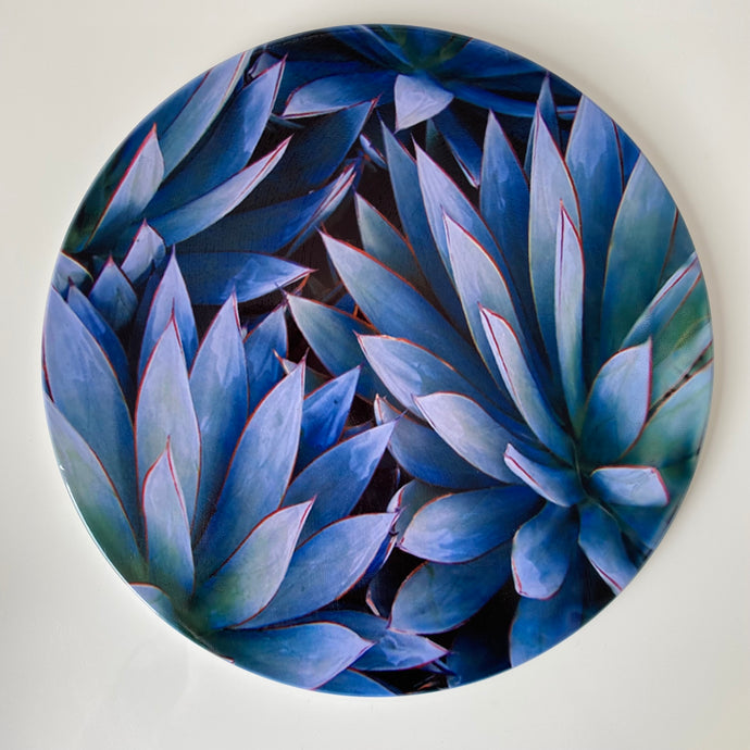 Ceramic Wall Art Tile 20cm - Botanical (Circular)