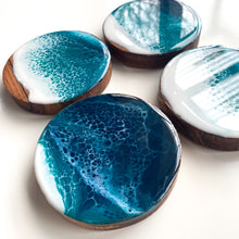 Load image into Gallery viewer, Ocean Wave Coasters set of 4