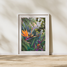 Load image into Gallery viewer, Art Print - Tropical Garden Paradise