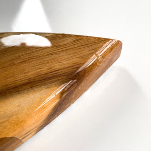 Small Wooden Surfboard Resin Art